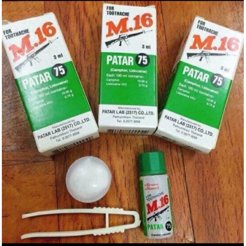 Kem bôi sâu răng Patar 75 M 16 Thái Lan