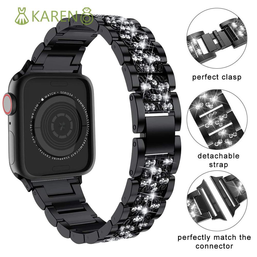 Dây Đeo Đồng Hồ Bằng Thép Không Gỉ 38mm 40mm 42mm 44mm