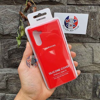 Ốp lưng Silicon Case Note 10 Plus / Note 10 - Siêu Bền Không Bám Bẩn