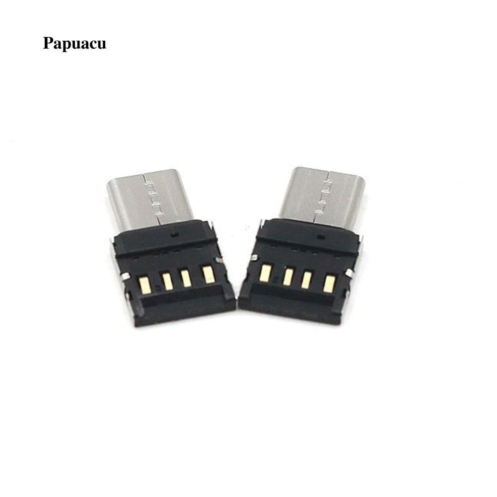 Dây cáp kết nối âm thanh Type C sang USB OTG cho Macbook