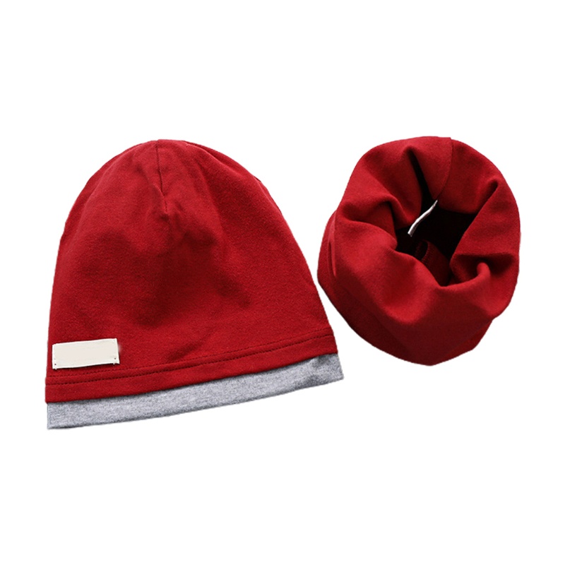 Bộ Nón Beanie Khăn Choàng Cổ Giữ Ấm Bảo Vệ Tai Đáng Yêu Dành Cho Trẻ