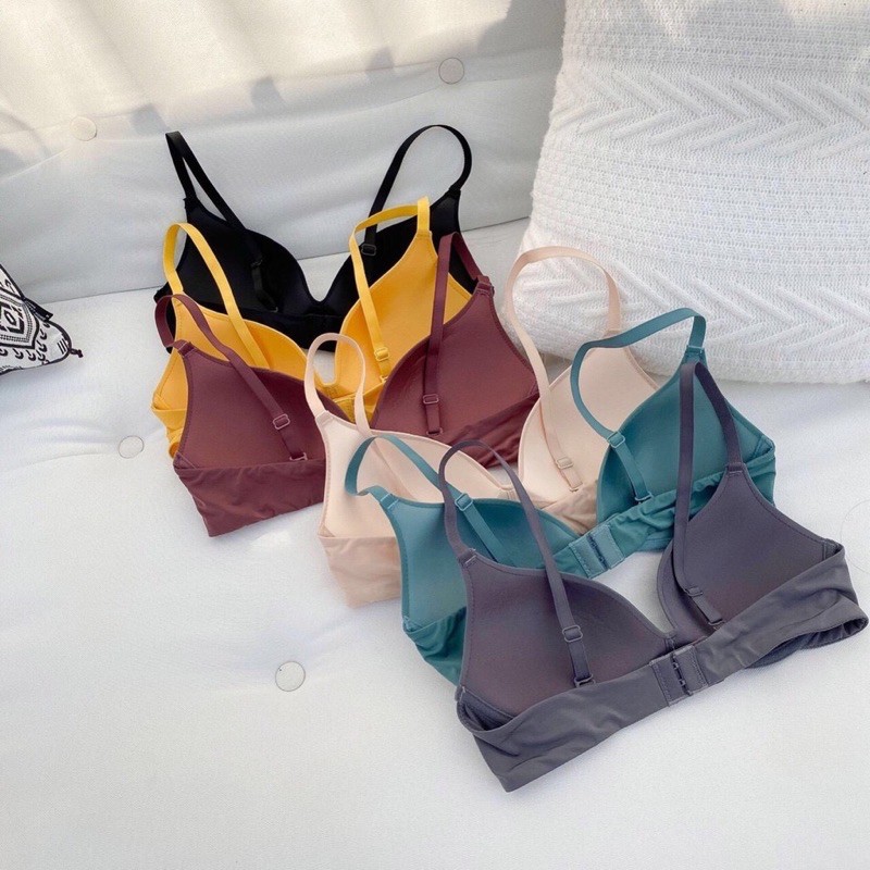 [Che Tên] Áo Ngực Nữ - Áo Lót Lụa Sữa Cao Cấp Không Gọng Đệm Mỏng Hàng Xuất Nhật Chống Hở Viền TOPBRA | BigBuy360 - bigbuy360.vn