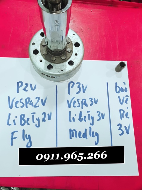 Cảo vô lăng.Vam Mâm Điện PIAGIO 2V &amp; 3V ( CSG )