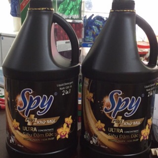 Nước Giặt Xả Spy Plus Khử Mùi 3500ml Hương Nước Hoa Pháp