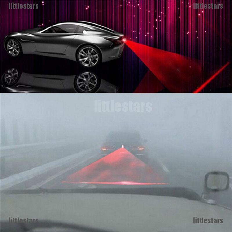 Đèn LED laser đỏ chống va chạm vào ban đêm phá sương mù dành cho xe hơi