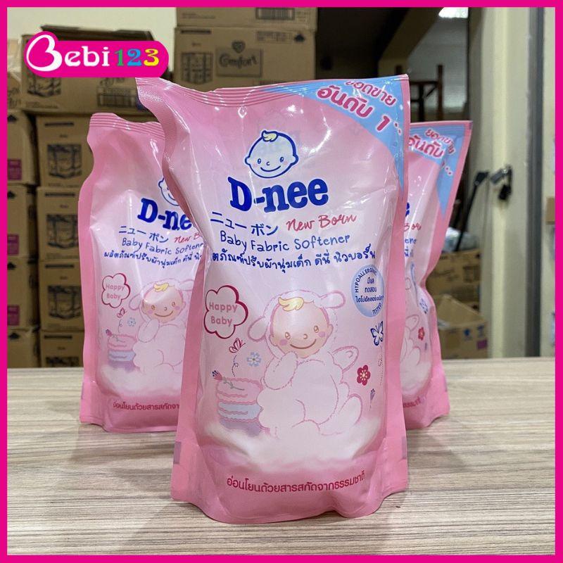 Nước Xả mềm vải Dnee túi 600ml hương thơm nhẹ cho bé