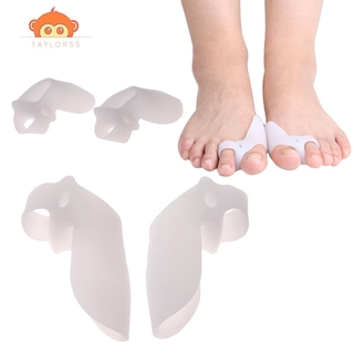 (Hàng Mới Về) Set 2 Dụng Cụ Nẹp Tách Ngón Chân Bằng Silicon Tiện Dụng