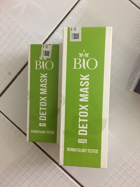 Mặt nạ thải độc hữu cơ Bio Detox Mask 80g