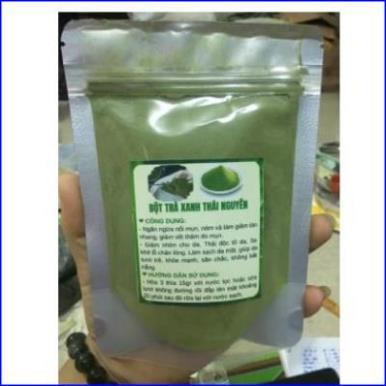 1 Lạng bột trà xanh nguyên chất 100%