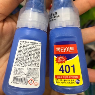 keo 401 dùng gắn móng nail hoặc đính đá nail