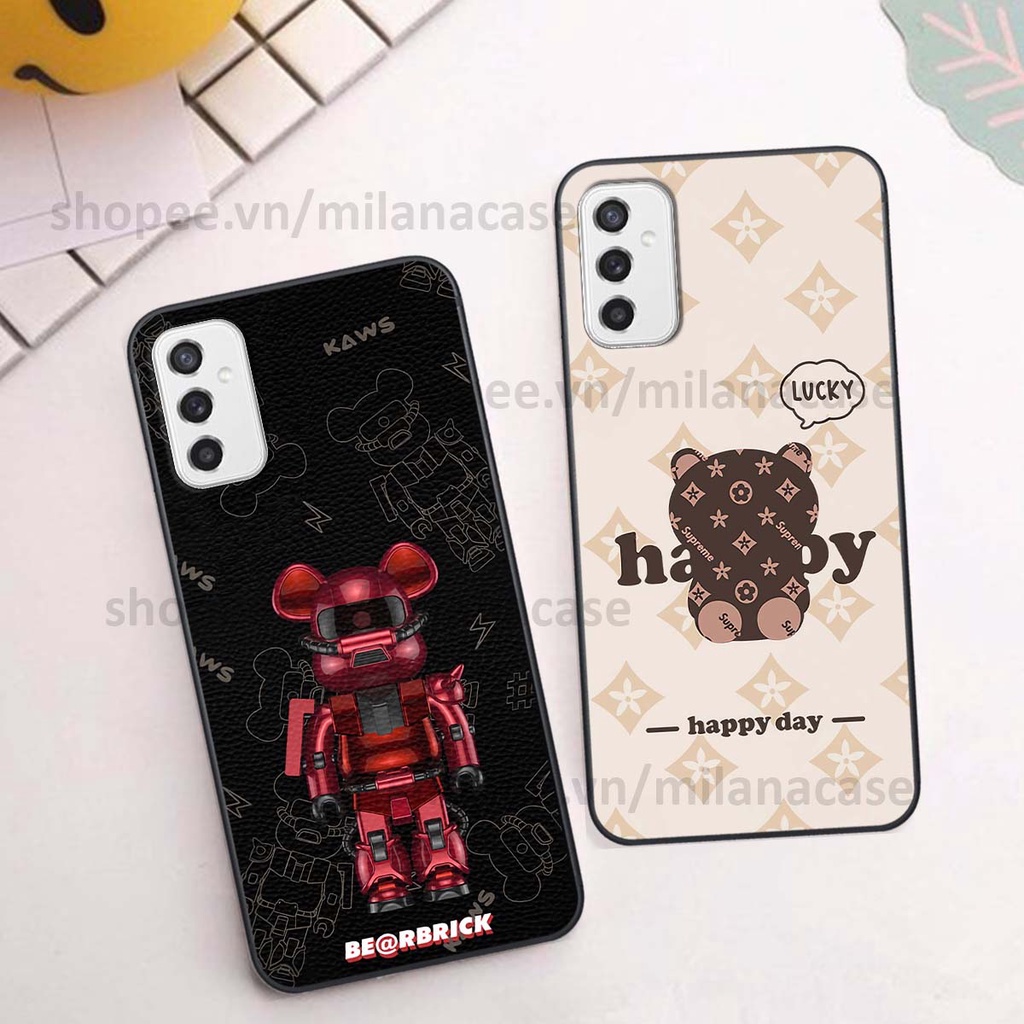 Ốp Samsung M52 5G gấu be@rBrick gấu Teddy Kaws siêu đẹp, phong cách, cá tính