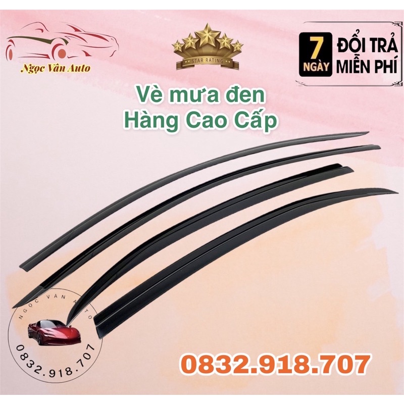 Vè mưa Mazda 3 Sedan 2015 - 2021, hàng hàn quốc Auto Clover