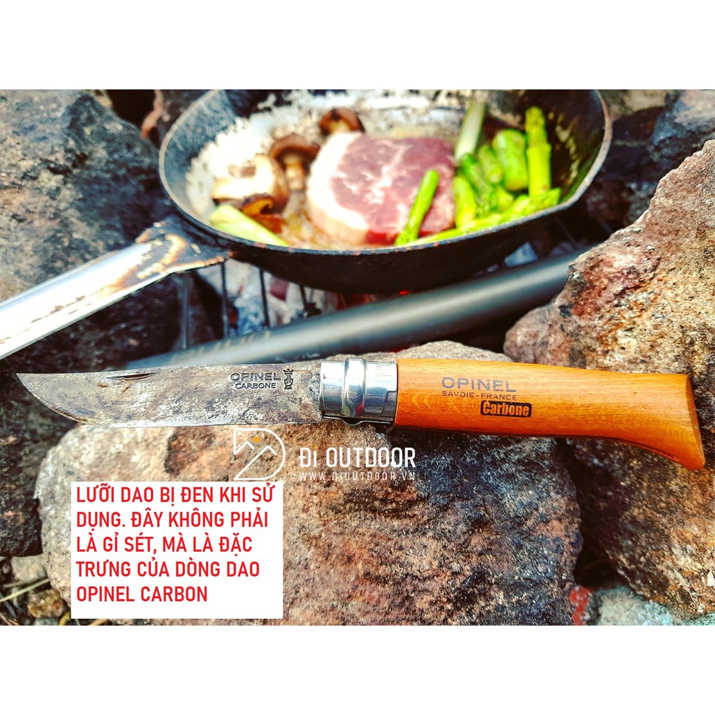 Dụng cụ Sinh Tồn Opinel No 6 đến No 12 dòng Carbon