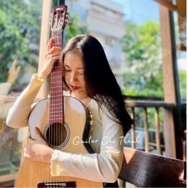 [MÃ giảm 40K]Đàn Guitar Classic Mini Chính Hãng ST.Real Guitar Sài Thành Kích Thước 3/4 Chiều Dài 87cm