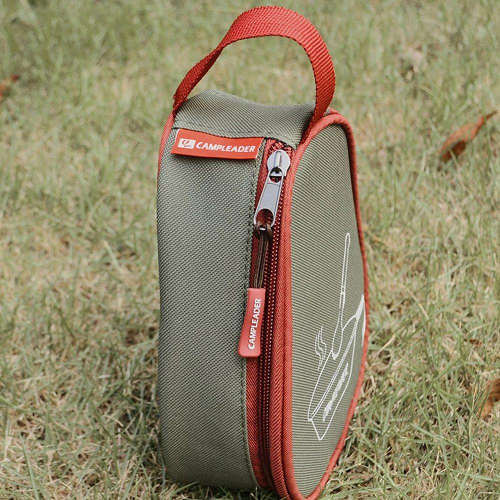 JARRED Bộ Dụng Cụ Ăn Uống Tiện Dụng ​Túi Đựng Tô Chén Sức Chứa Lớn Có Khóa Kéo Tiện Dụng Mang Theo Du Lịch Cắm Trại