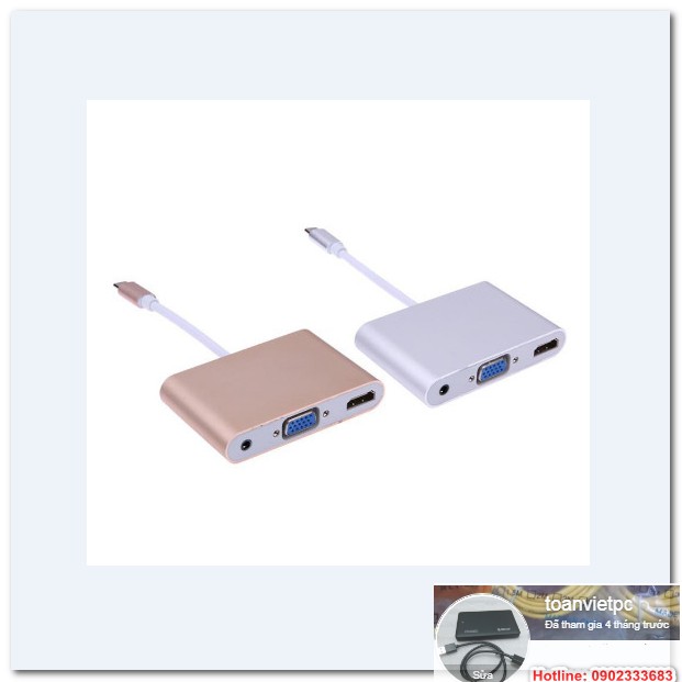 Cáp chuyển Type C ra hdmi, vga