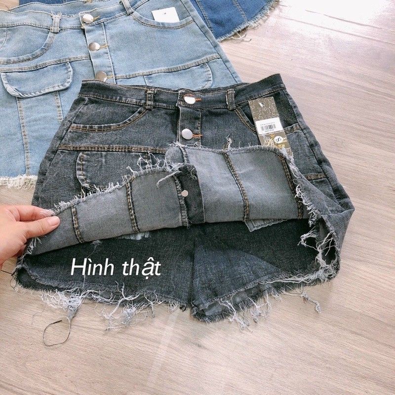 [ Mã FAMAYWA giảm 10K đơn 50K] Chân váy jean bò lệch tà hÀng xưởng VN | BigBuy360 - bigbuy360.vn