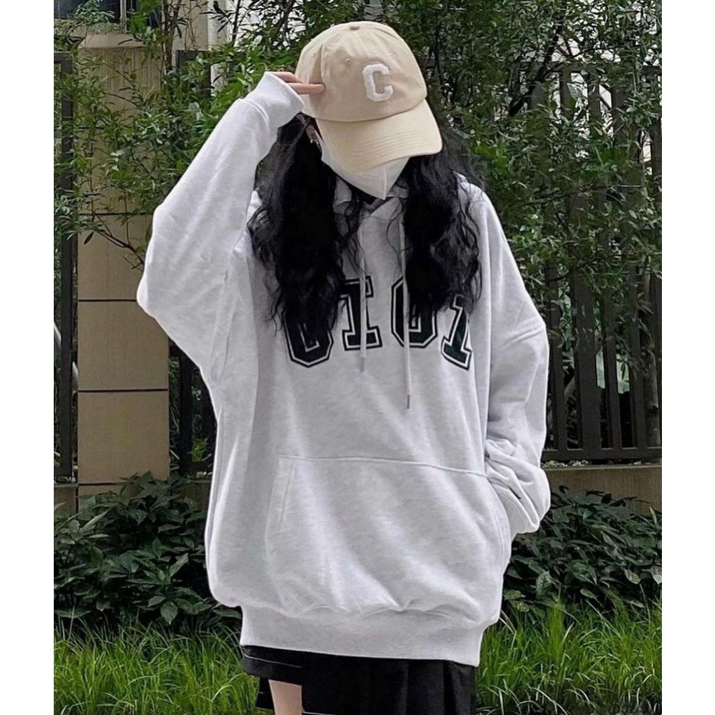 Áo Hoodie Dáng Rộng Mũ 2 Lớp OI OI Unisex,Hoodie Nỉ Form Rộng Phong Cách Hàn Quốc | BigBuy360 - bigbuy360.vn