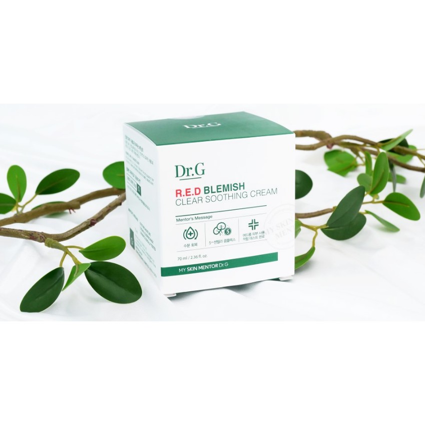 Kem dưỡng cho da dầu mụn DrG Dr.G Red Blemish cica soothing cream