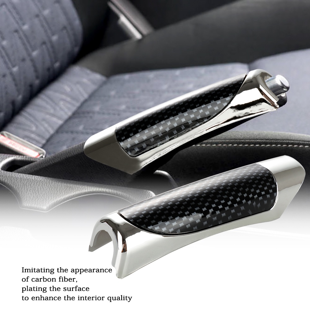 Vỏ Bọc Bảo Vệ Phanh Tay Xe Hơi Bằng Sợi Carbon