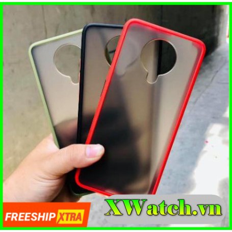 Ốp lưng Redmi k30 pro / poco f2 pro / k30 ultra cao su non trong nhám viền màu