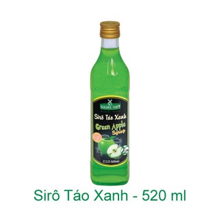 Siro Táo Xanh Golden farm 520ml