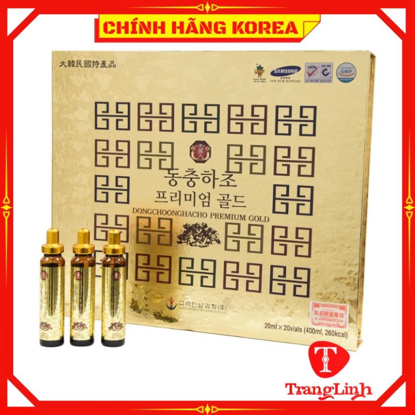 Tinh chất đông trùng hạ thảo hàn quốc 20 ống - Nước đông trùng Bio thượng hạng