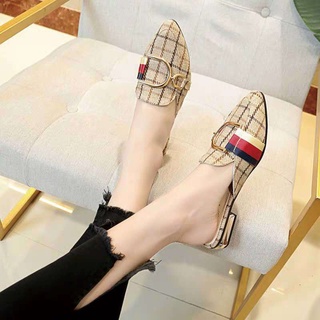 Dép Bít Mũi Nhọn Dễ Phối Đồ Thời Trang Cho Nữ