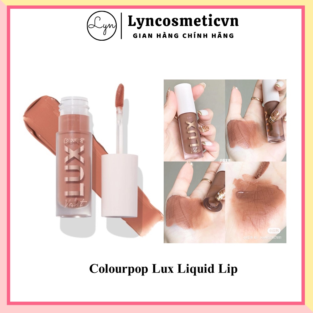 Son kem lì Colourpop Lux Liquid Lip mịn môi