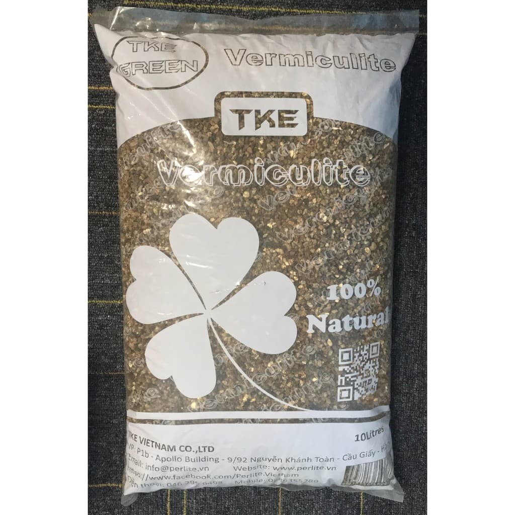 Đá Vermiculite (Đá khoáng Vơ mi) túi 1kg