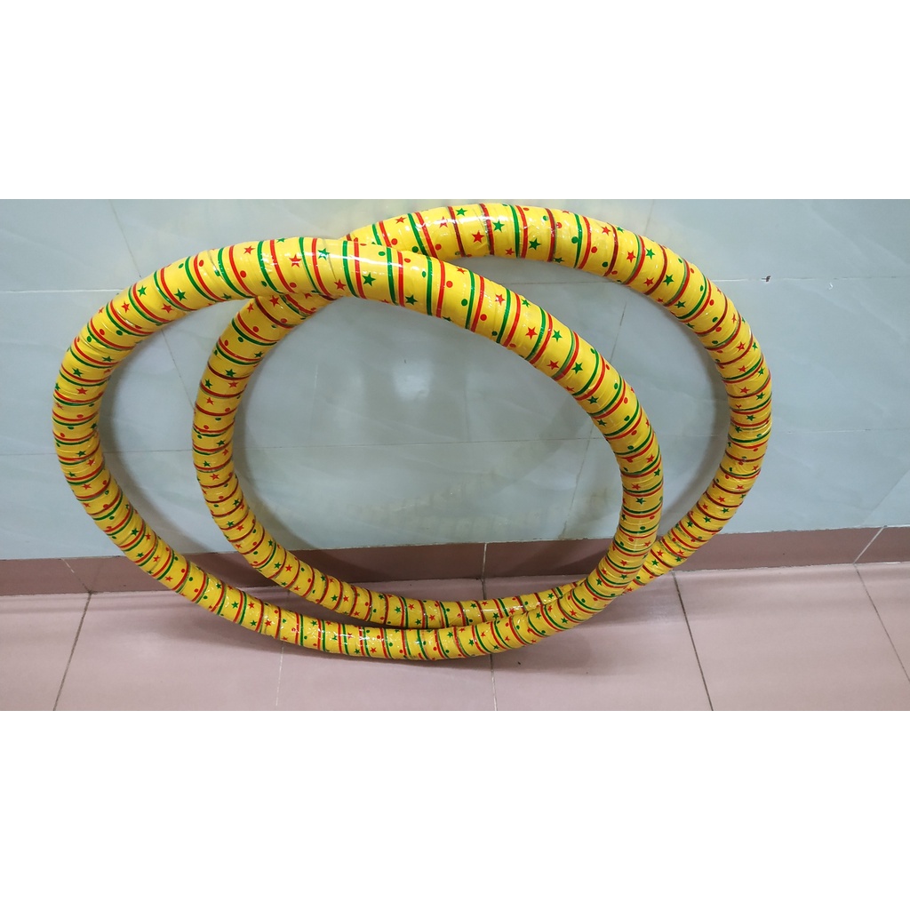 Vòng Lắc Mây giảm eo tự nhiên chập đôi KHỦNG 4kg giúp giảm mỡ bụng cực nhanh