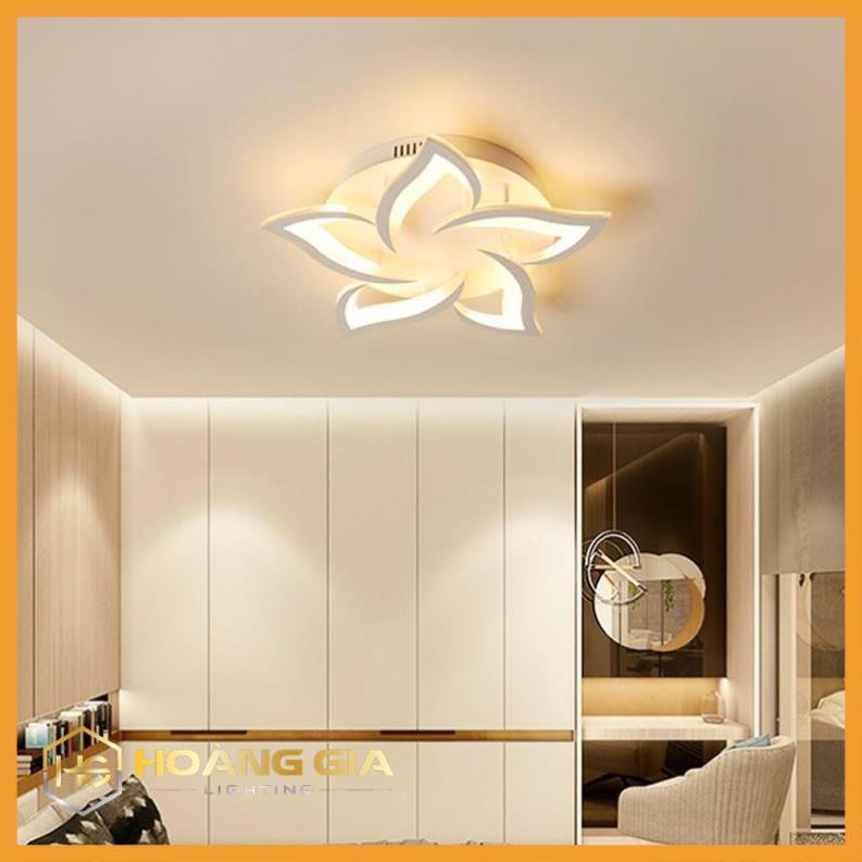 Đèn Ốp Trần - Đèn LED Ốp Trần Hiện Đại 5 Cánh