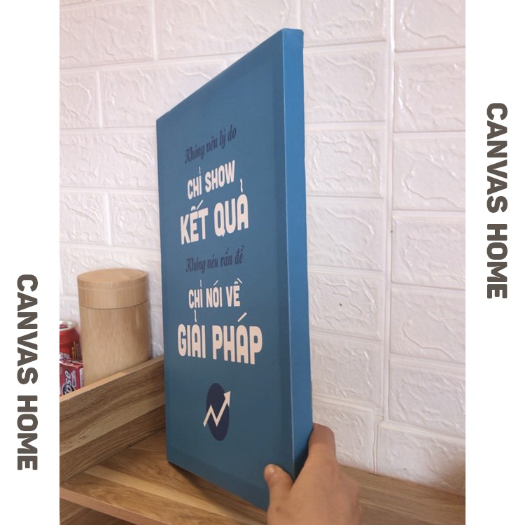 Canvas home.10 Tranh canvas treo tường, tranh văn phòng tạo động lực, những câu nói slogan hay trang trí văn phòng