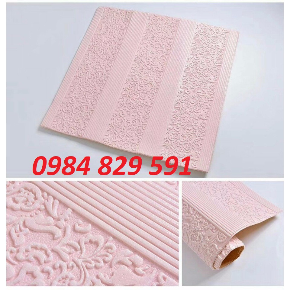 Siêu Rẻ_Xốp Dán Tường 3D Họa Tiết Cổ Điển