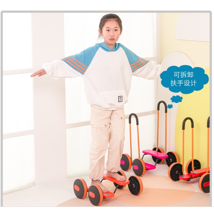 Xe tập cơ chân luyện thăng bằng cho trẻ mẫu nâng cấp có thể tháo tay cầm!