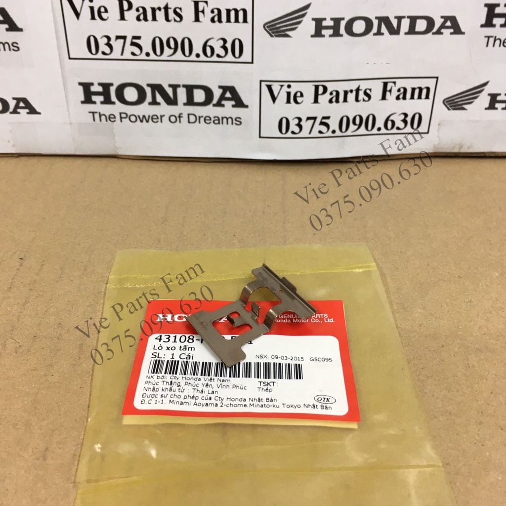 Phe giữ bố phanh, bố thắng sau xe Winner đời đầu, Winner V1, Winner X, Sonic , din Honda 100%