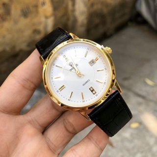 Đồng hồ nam rolex, dây da mềm, đồng hồ nam dây da classic, đính đá cao cấp.