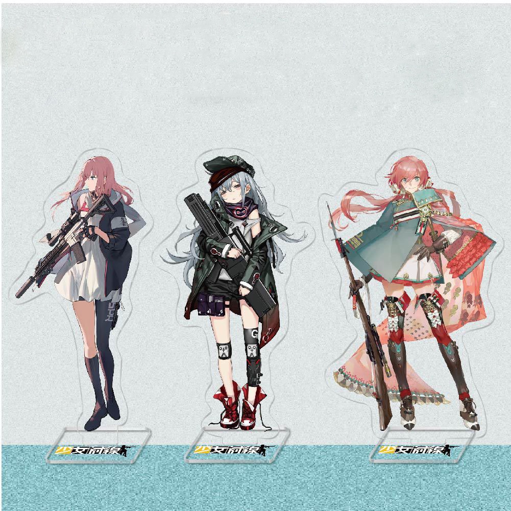 Standee IN HÌNH Girls' Frontline tượng acrylic anime game mica chibi trưng bày