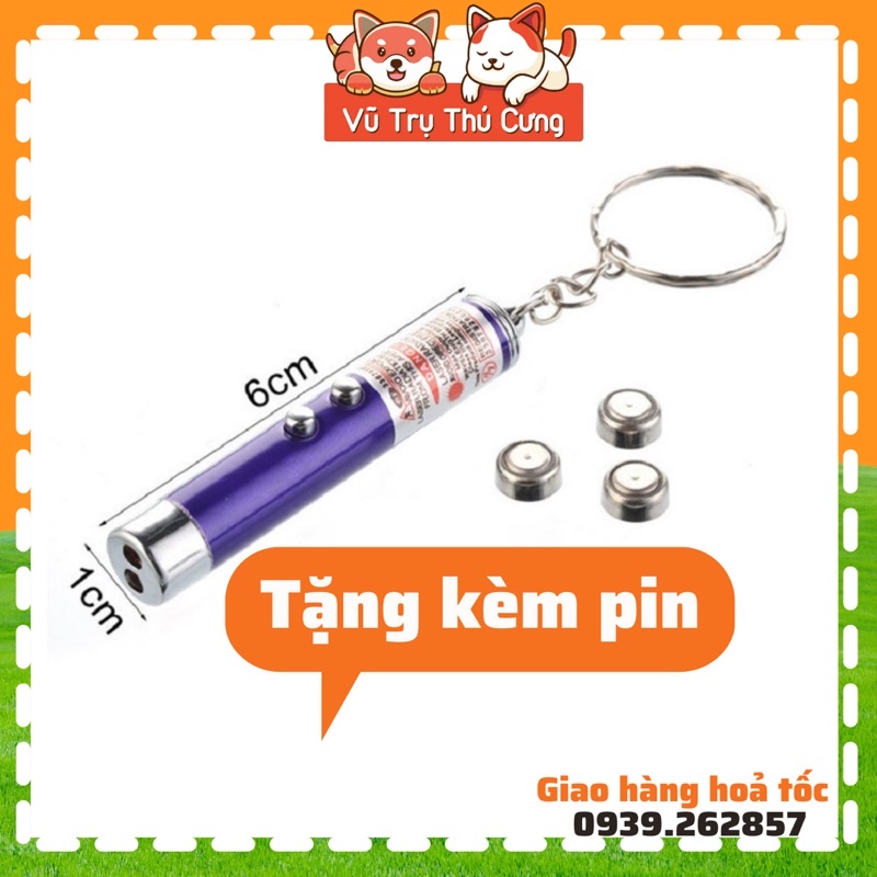 Đèn Laser trêu mèo, Đồ chơi đèn laze cho mèo giải toả căng thẳng