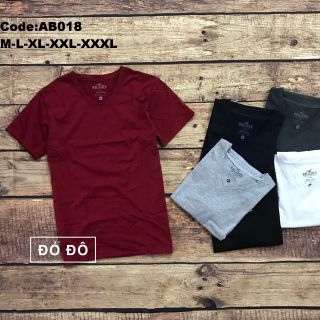 Áo thun nam cổ tim body