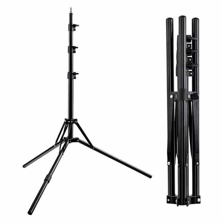 Đèn Livestream Hỗ Trợ Bán Hàng Phun Xăm Nối Mi Chụp Ảnh Make Up Nhiều Chế Độ Sáng Size 45cm Và Chân Cao 2m1