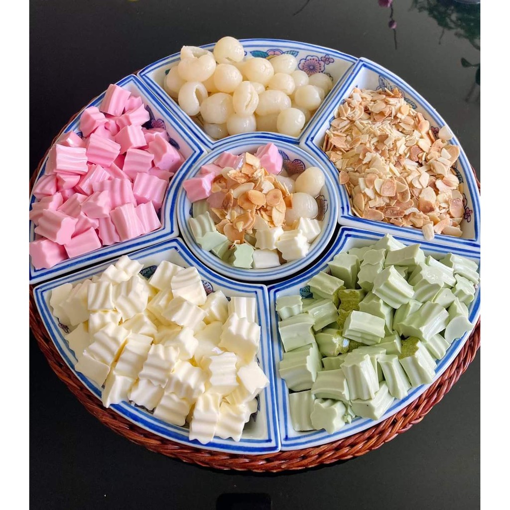 Set chè khúc bạch (set 20 chén) thơm ngon, giải nhiệt mùa hè - Bếp Chè Thái
