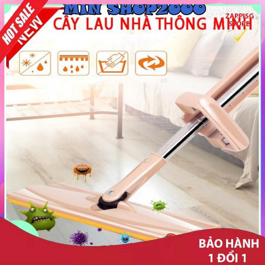 Cây lau nhà thông minh tự vắt,Chổi lau nhà tự vắt Spin Mop  - Bảo hành 1 đổi 1