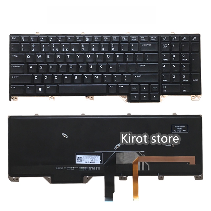 ALIENWARE Ốp Quạt Tản Nhiệt Cho Bàn Phím Máy Tính DELL Laptopware 17R2 17R3 17R4 17R5 P31E