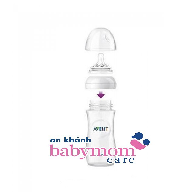 Bình sữa philips Avent natural 125ml 260ml 330ml