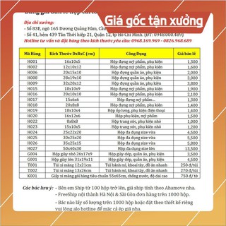 [Giá 1k] Hộp carton 15x10x5 - Thùng carton giá rẻ đóng hàng các loại
