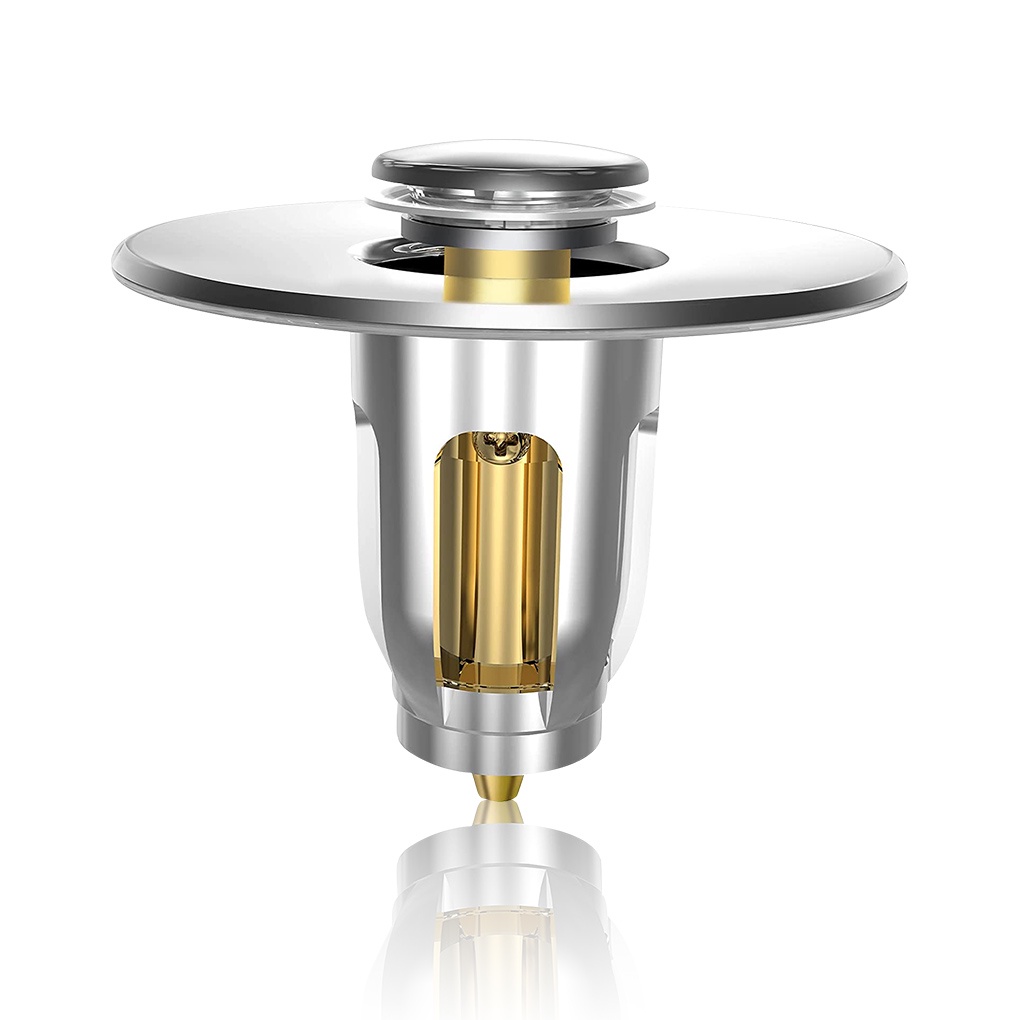 [CHOO] Sink Filter Pop Up 25-35mm Drain Strainer Stopper Brass Anti-clogging Basin Drainer Hair Catcher for Kitchen