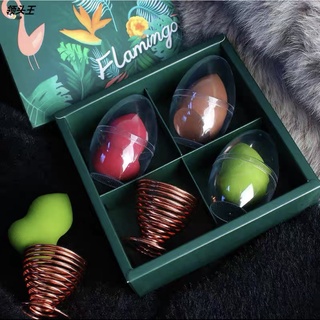 Set 3 mút tán kem nền trang điểm