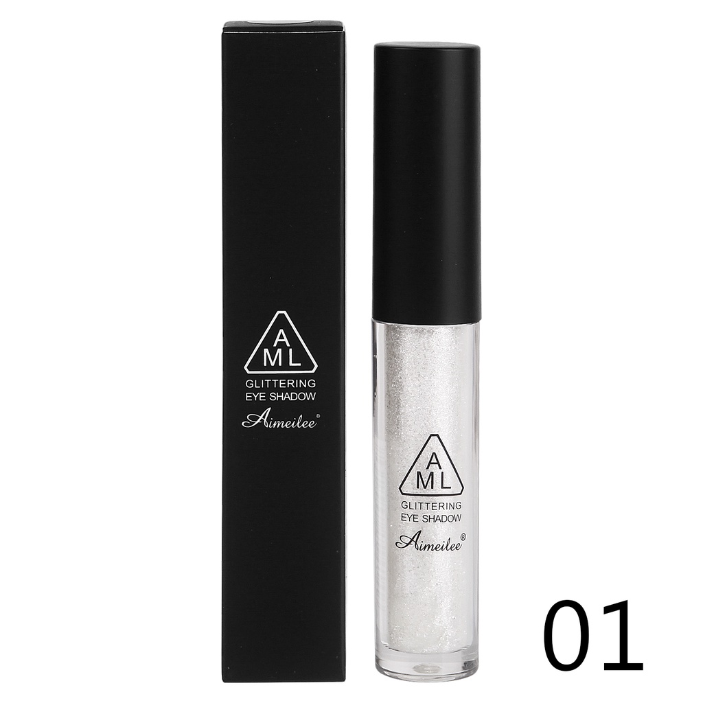 [Hàng mới về] Phấn mắt dạng lỏng ánh kim tuyến lấp lánh không thấm nước thiết kế lâu trôi