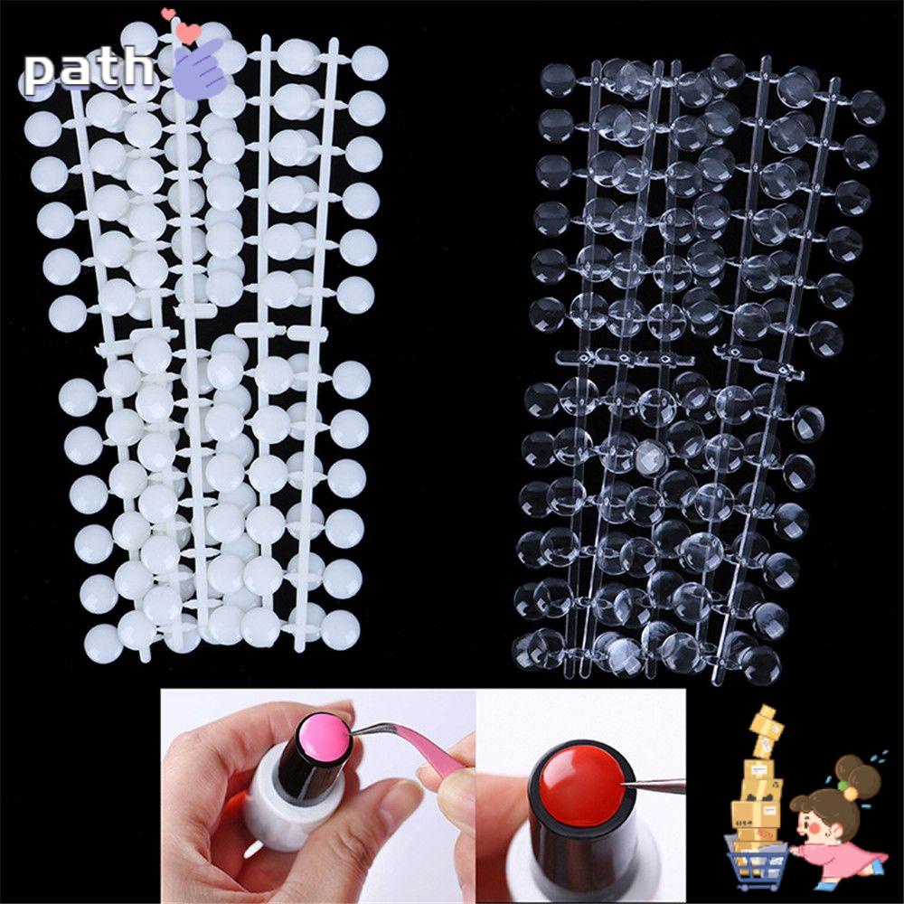Bộ 120 Móng Tay Giả Dạng Tròn Chuyên Dụng Cho Trang Trí Móng